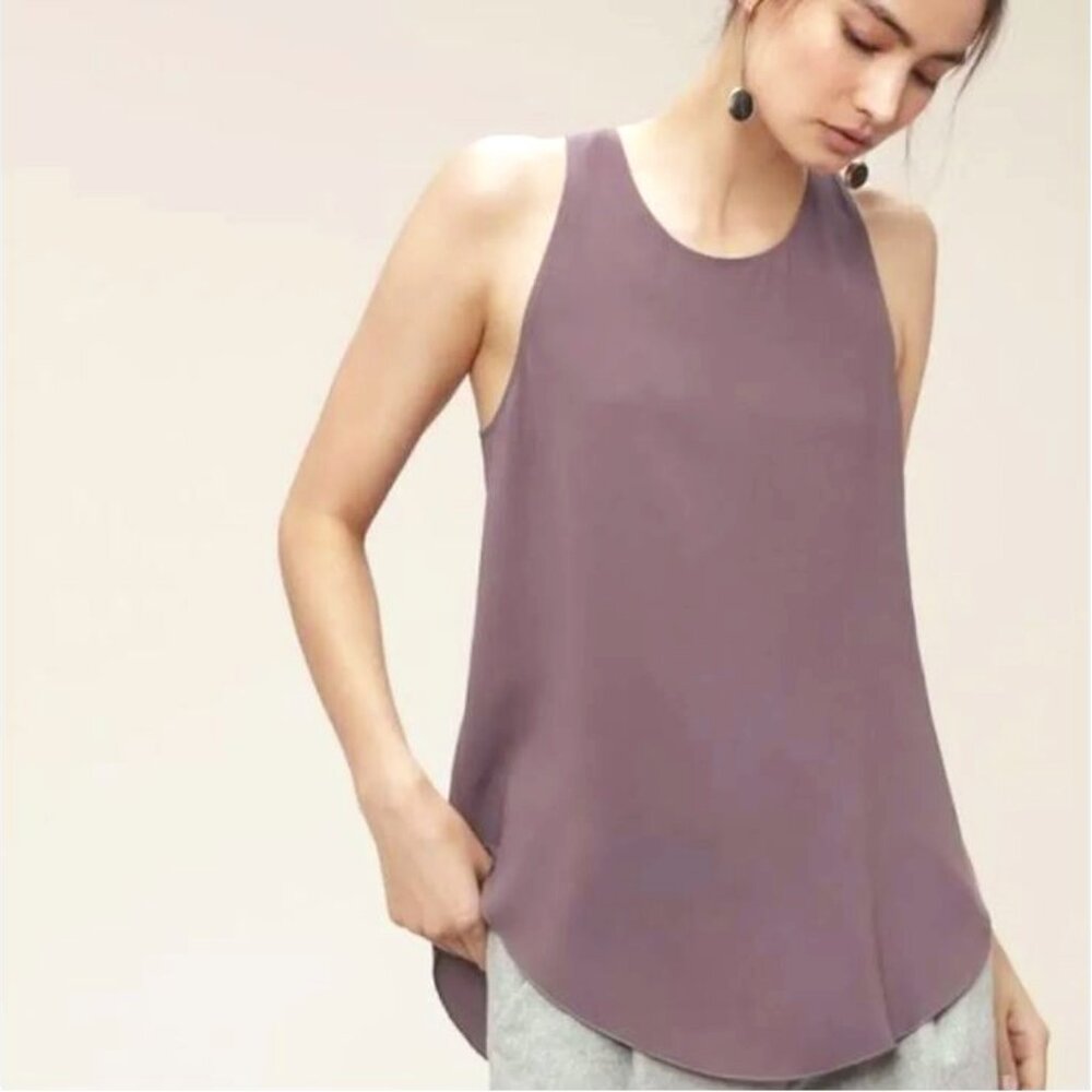 Wilfred Mauve Pink Caban Sevres Sleeveless Top Size M MSRP $95